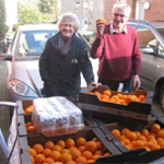 Echt Spanische Apfelsinen in Papenburg Deutschland. Vielen Dank und bon appetit